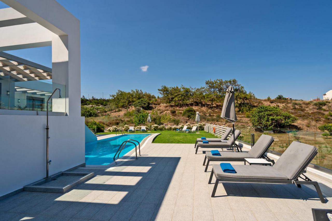 Eolia Iconic Villa, Walking Distance To The Beach, By Thinkvilla Panormos  Ngoại thất bức ảnh